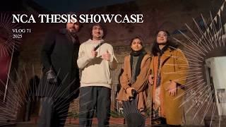 National College of Arts (NCA) Thesis Display 2025 Vlog 71