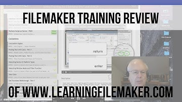 FileMaker Training Review of www.learningfilemaker.com