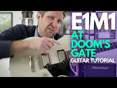 E1M1 At Doom's Gate Guitar Tutorial - Guitar Lessons with Stuart!