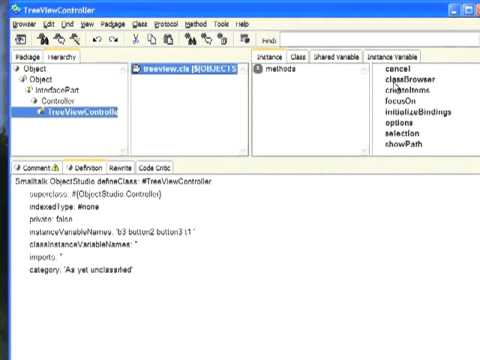 Using the ObjectStudio TreeView Control