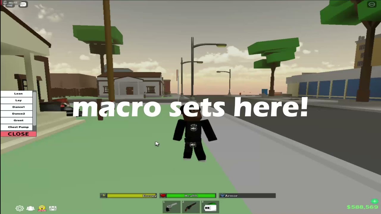 How to macro in da hood! logitech