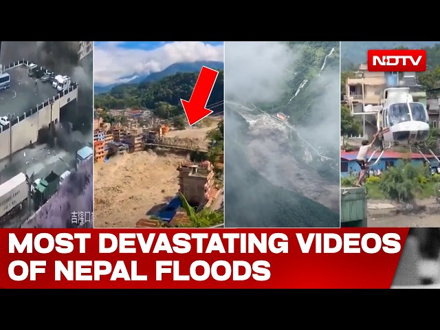 14 Most Devastating Videos Of Nepal Floods