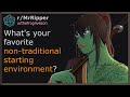 DND Players, What's your favorite non-traditional starting environment? #dnd