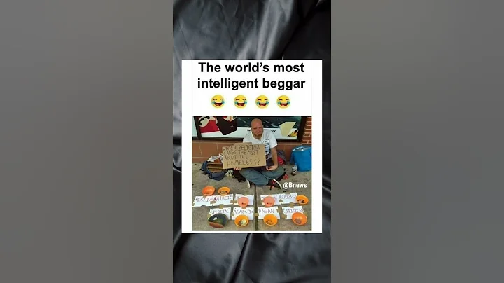 most intelligent beggar 😂😂#funny#memes #foryou #daily#trending #viral #shorts #beggars #intelligent - DayDayNews