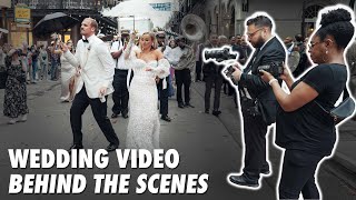 Filming A Wedding With One Of The Top Wedding Videographers: KEJ - Behind The Scenes