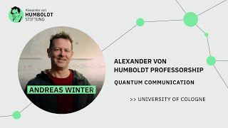 Expert in quantum communication: Humboldt Professor Andreas Winter