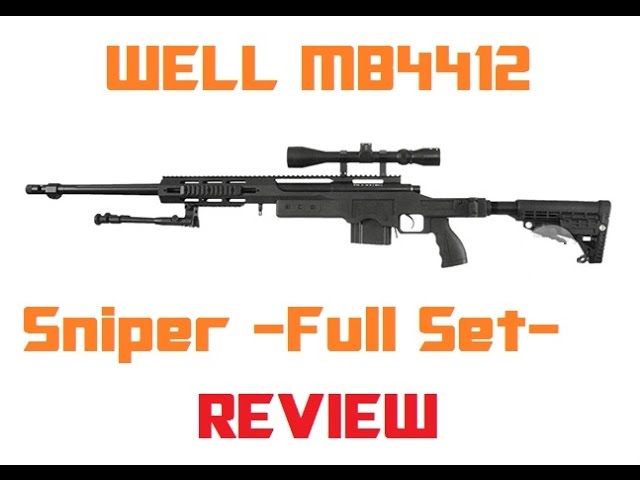 RIFLE ATIRADOR SNIPER ASW338LM ASHBURY 🔪 ASG