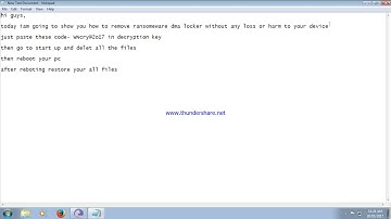 How to remove WannaCry ransomware virus [very easy]