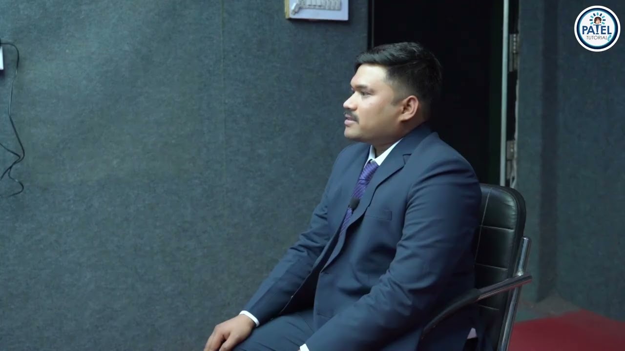 किरन मरावी ( SR ) || PATEL TUTORIALS MOCK INTERVIEW