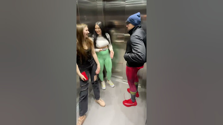 Superman Elevator Prank