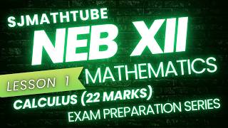 Lesson 1 | NEB Class 12 Calculus Plan + Derivative Basics | Rate of Change and Gradients