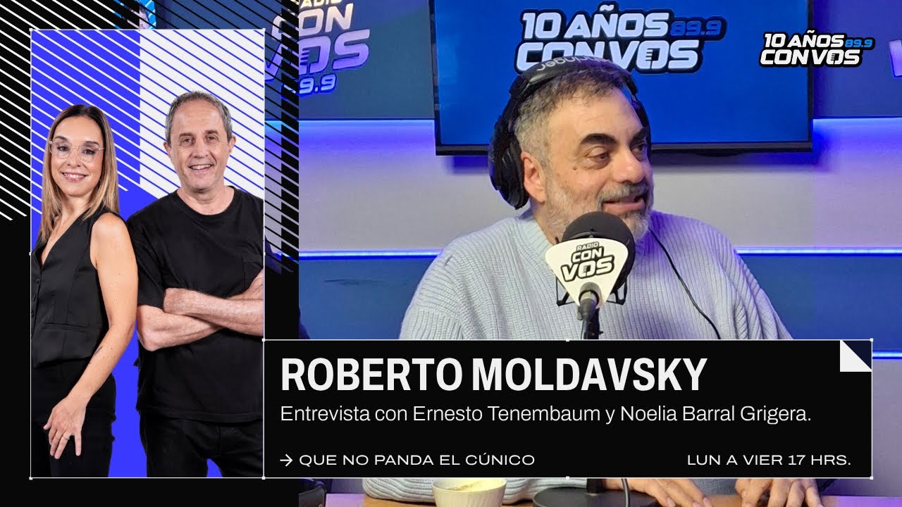 Roberto Moldavsky, humorista y actor, en 'Que no panda el cúnico'