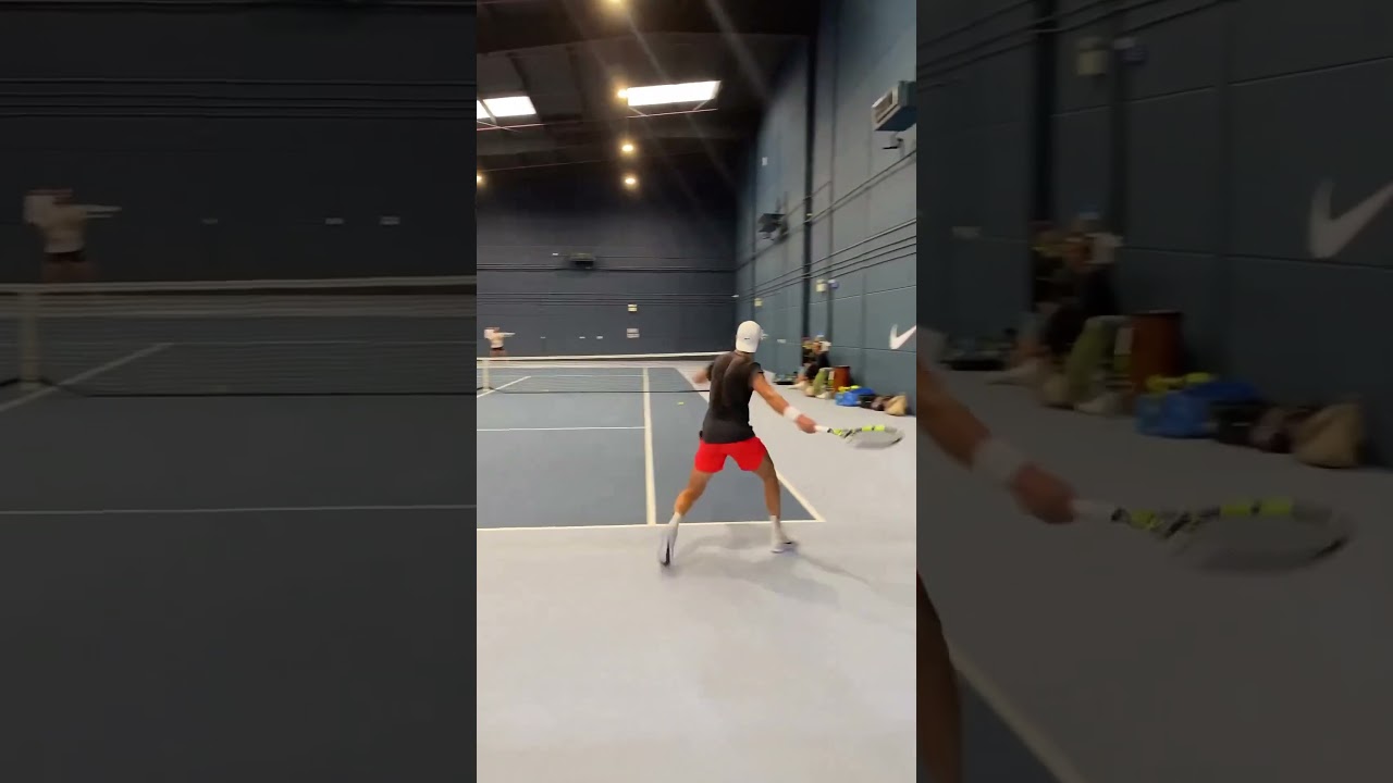 Holger Rune FIERY practice session🔥