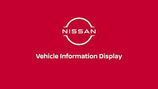 2027 Nissan Frontier - Vehicle Information Display