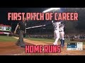MLB First Career Home Runs: Epic First Pitches Compilation ⚾