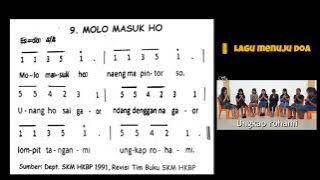 Molo Masuk Ho (BE SM HKBP no 9)  |  Lagu Sekolah Minggu