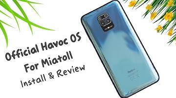 Official Havoc Os For Redmi Note 9 Pro/9S/Max & Poco M2 Pro | Installation & Review | Very Smooth 😉