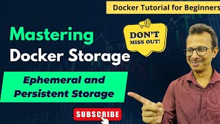 48-Mastering Docker Storage | Ephemeral and Persistent Storage | Docker for Beginners (Hindi)