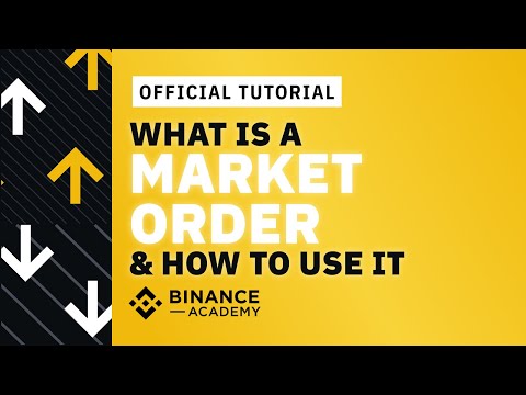   How To Use A Market Order On Binance Explained For Beginners