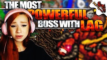 KILLING GAZ WITH LAG, REAL UTANA VID and FREE FALCON MACE! - Tibia Best Clips #TibiaFerumbrinha