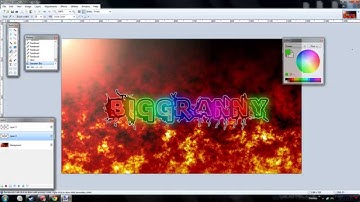 How to make Cool Glowing Text w/ Paint.net Tutorial, Voice 2014 HD -Roblox