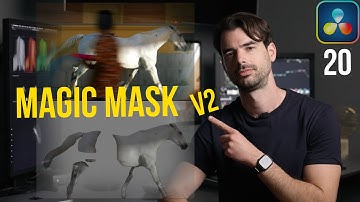 Magic Mask V2 - The new AI is next level - Davinci Resolve 20 Tutorial