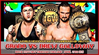 FULL MATCH - Drew McIntyre vs. Grado - ICW World Title Match