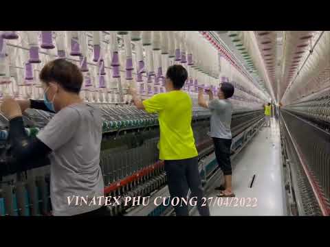 Video Sợi Vinatex Phú Cường quay trở lại sản xuất ngày... - youtube