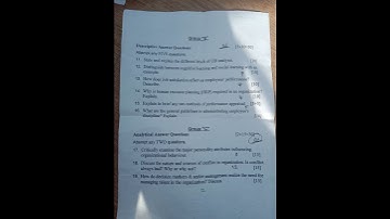 BBS 2nd year OB HRM question paper 2079/80