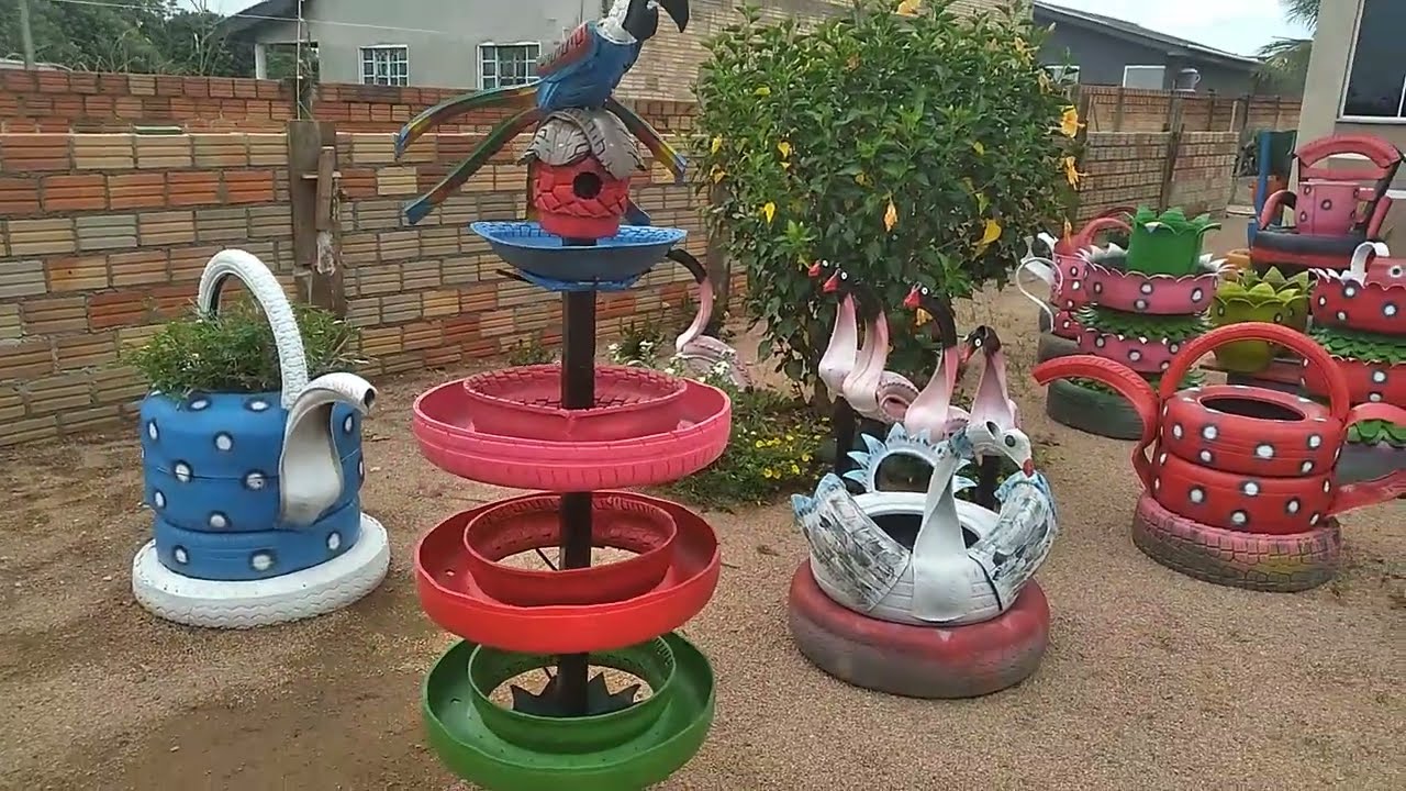 MEUS ARTESANATOS COM PNEU