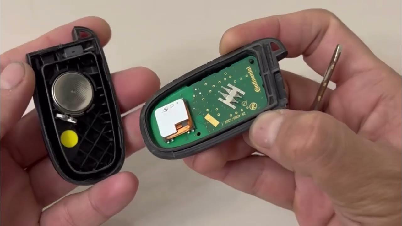 JEEP GRAND CHEROKEE KEY FOB BATTERY REPLACEMENT. KEY NOT WORKING FIX - YouTube