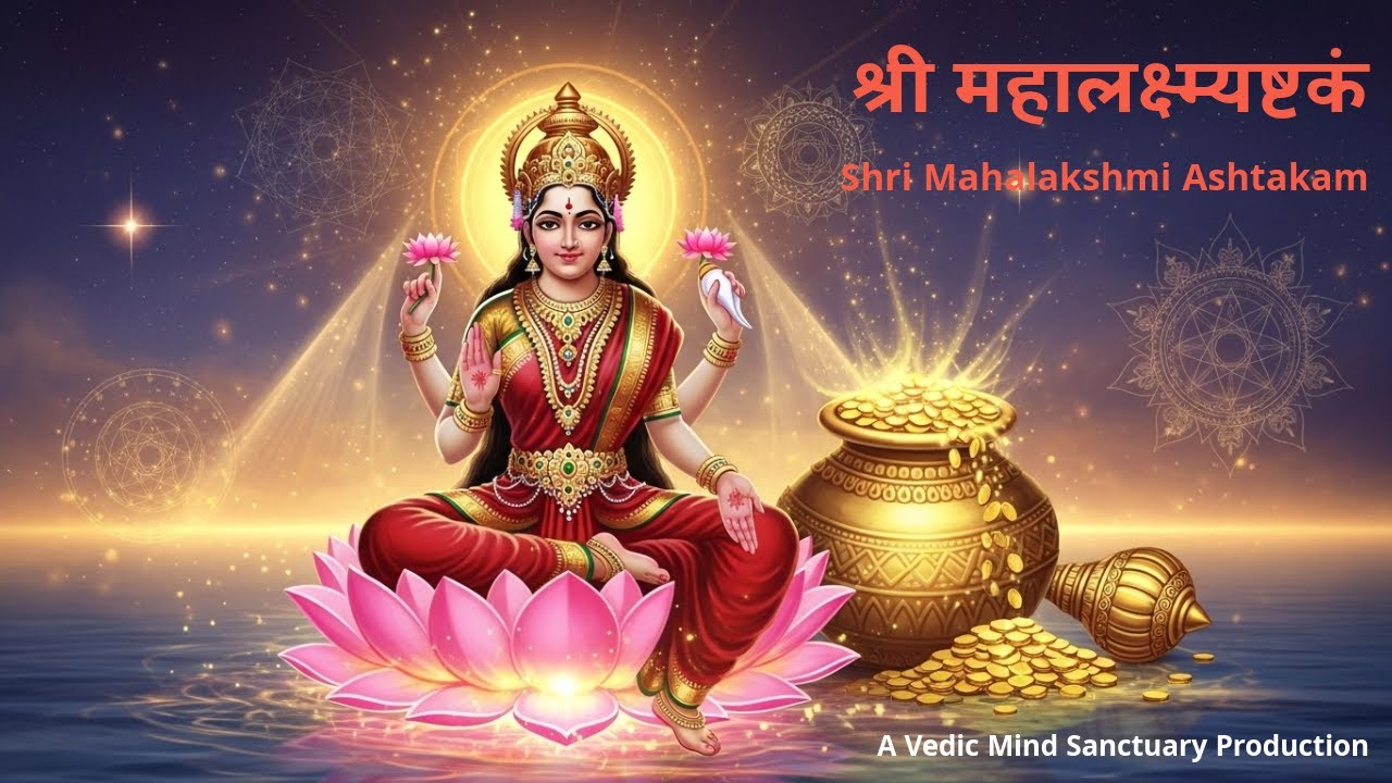 ॐ Mahalakshmi Ashtakam | श्री महालक्ष्मी अष्टकमं | Powerful Lakshmi