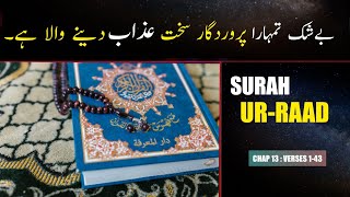Surah Raad Urdu Translation Only| Surah Raad Urdu Tarjama K Sath | Surah 13