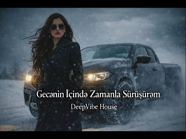 Gecənin İçində Zamanla Sürüşürəm - Azəri EDM Deep House Extended Mix Night Drive Music