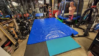 DIY Mat for  Home Dojo / Dojang / Gymnatics / Tricking / Garage Gym