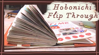 Hobonichi A6 Avec Jul-Dec full flip through!