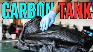 Carbon Fuel Tank Build Part 2 - Laying Carbon