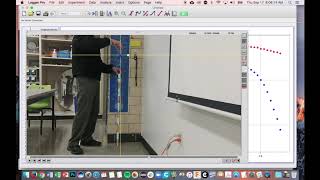 Finding gravitational acceleration using Logger Pro video analysis
