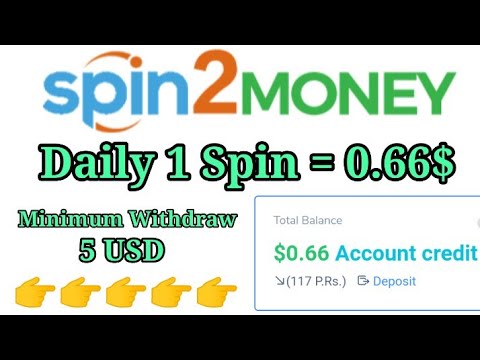 Spin 2 Money || How to Work on Spin 2 Money || 2022 ||