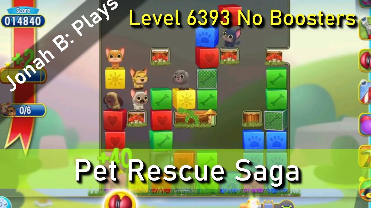 Pet Rescue Saga Level 6393 No Boosters