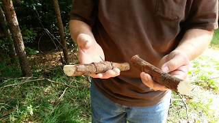 Bow Drill, Pine Set, Uh-Oh!!! it's loaded with Fat Wood