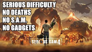 Serious Sam 4 | Deathless, No S.A.M., No Gadgets, Serious Difficulty