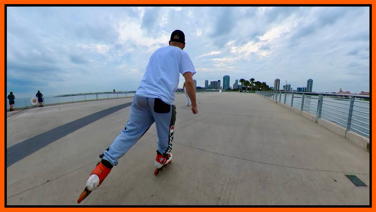Exploring St. Pete Pier on Skates!