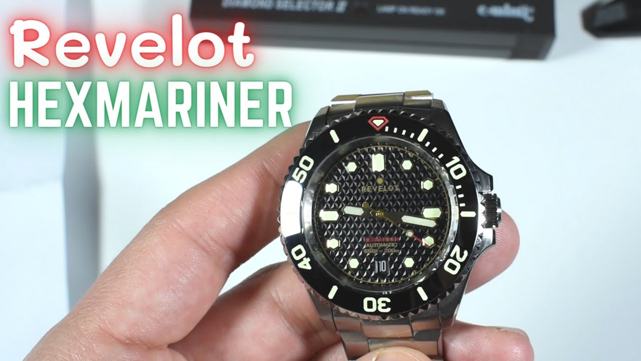 Revelot Hexmariner | Inspired by the Submariner, no round shapes allowed! -  YouTube