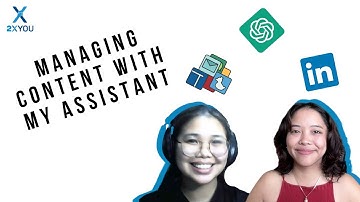 How To Manage Social Media Content With Your Virtual Assistant I How I Work With My Assistant