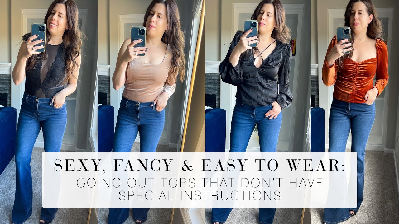 Sexy & Easy-To-Wear: 6 Going Out Tops That Don't Require Extra