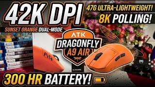 47 Grams of PERFECTION! ATK Dragonfly A9 Air Wireless Gaming Mouse