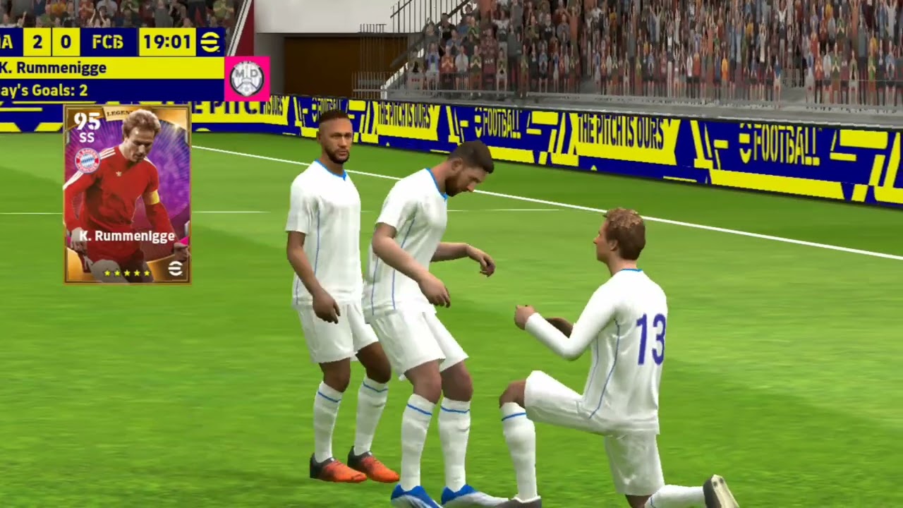 Rummenigge is unique in efootball mobile.  Was it the same in the real world?