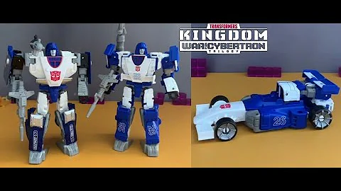 Hasbro Transformers WFC Kingdom Amazon Exclusive Mirage Early review pics + comparisons!!