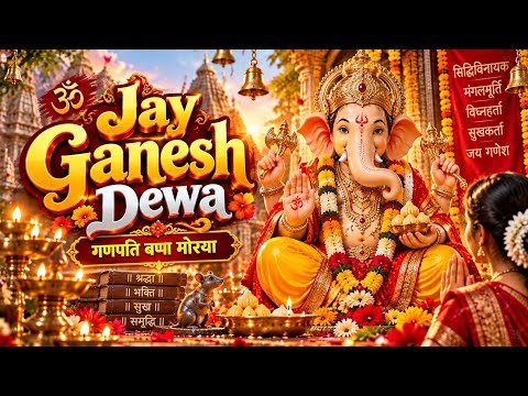 जय गणेश देवा गणपति बप्पा मोरया सुपरहिट गणेश भजन 2026 Ganesh Chaturthi Special Bhajan